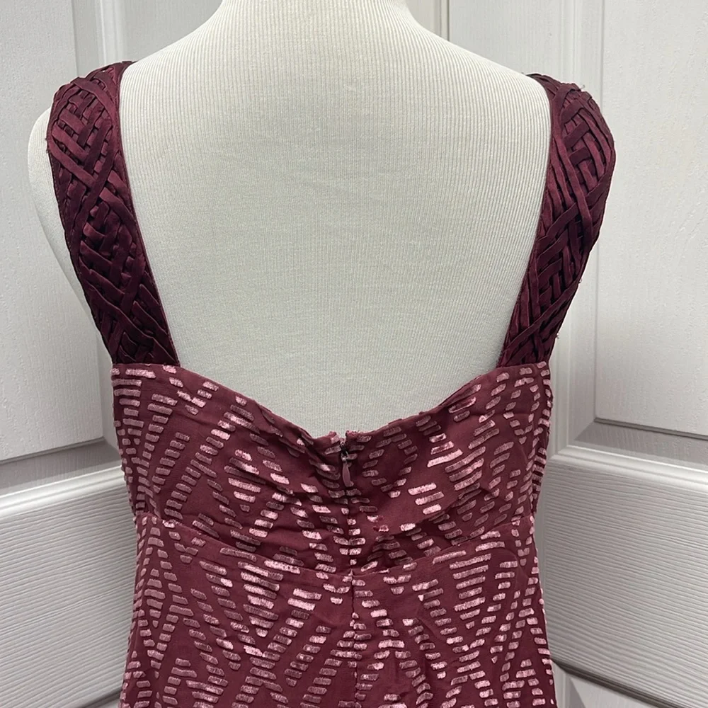 Beth Bowley Sleeveless Lined Silk Dress Size 10